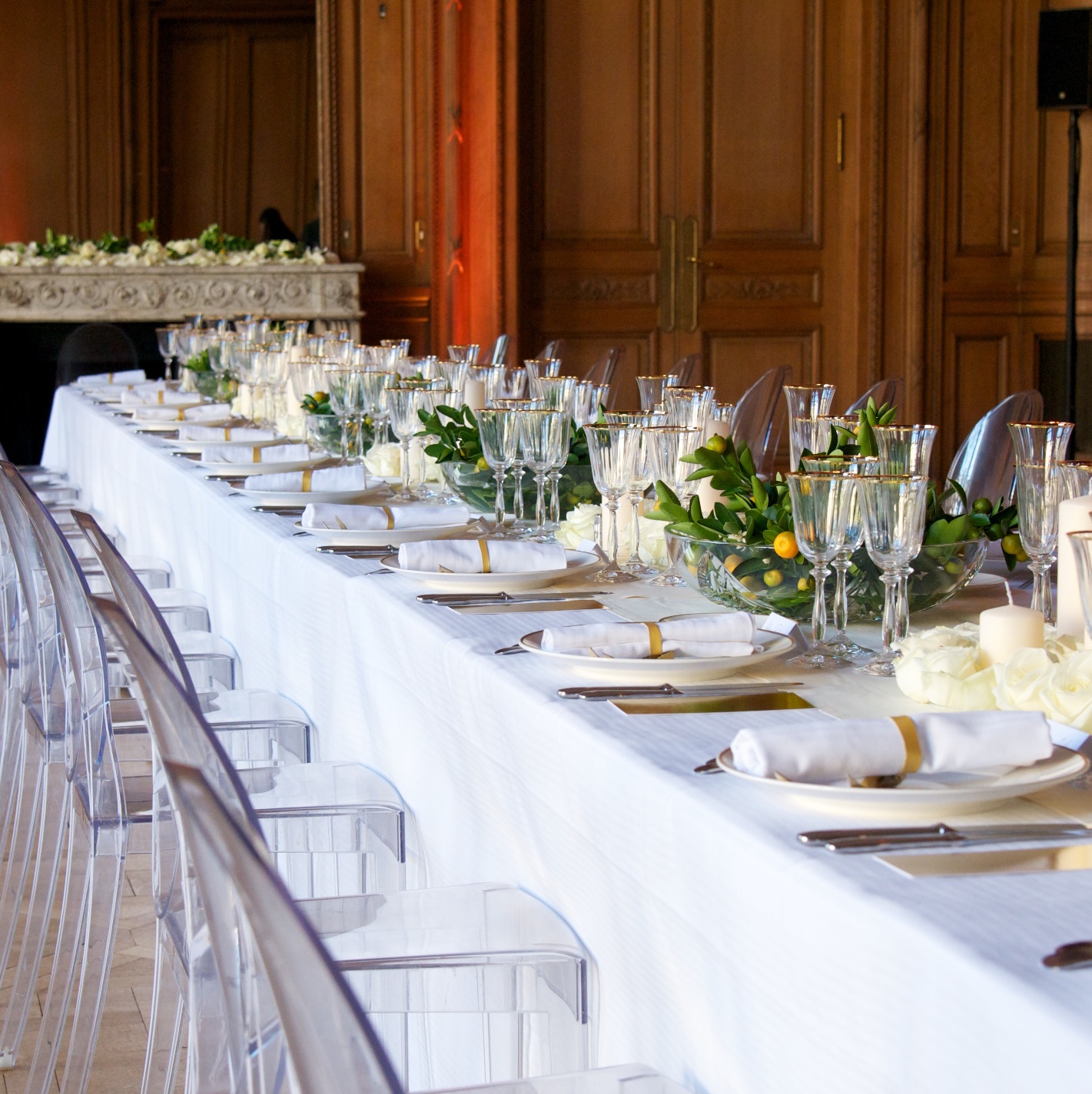 Christian Morel Fleuriste Paris - Mariage - Table de mariage