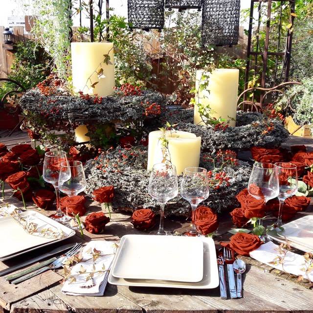 Christian Morel Fleuriste Paris - Evenement Table automne Christian Morel Fleuriste Paris - Evenement Table automne