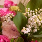 Bouquet « Bonheur acidulé » par Christian Morel, fleuriste à Paris - zoom