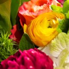 Bouquet « Un soleil de bonheur » par Christian Morel, fleuriste à Paris – zoom