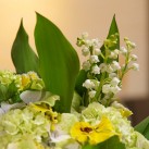 Bouquet « Une pensée de bonheur » par Christian Morel, fleuriste à Paris - zoom