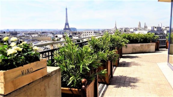 fleuriste paris fleuriste parisien terrasse roof top champs élysées jardin agencement tour eiffel fleurs et plantes paris 