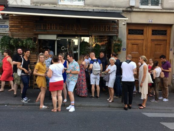 fleuriste paris fleuriste 11ème événement heures heureuses bouchées juillet fleur décoration apéro 